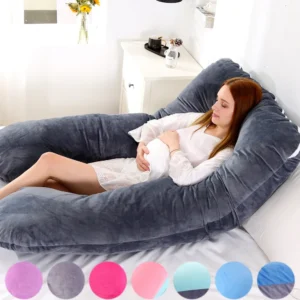 120x70cm Pregnant/Body Pillow for Pregnant Women, Body Support for Sleep, Full Body Pillow Support for Neck, Legs, Back, & Shoulders